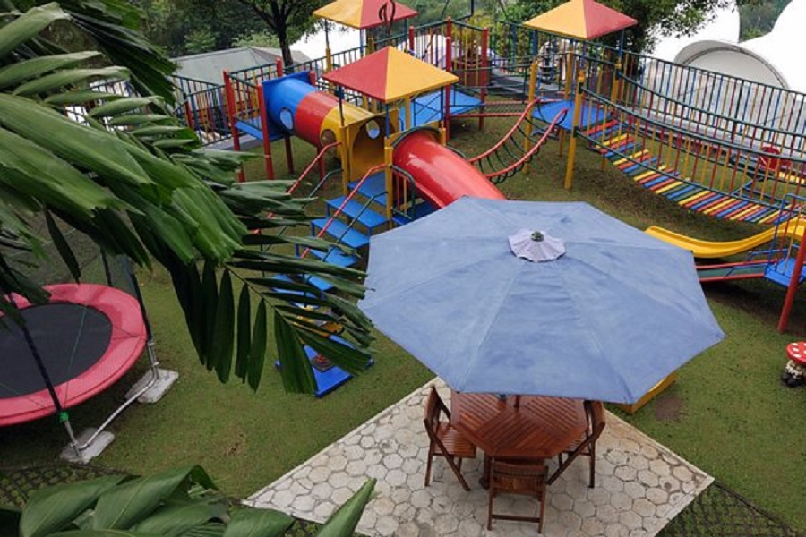 giant playground parasol